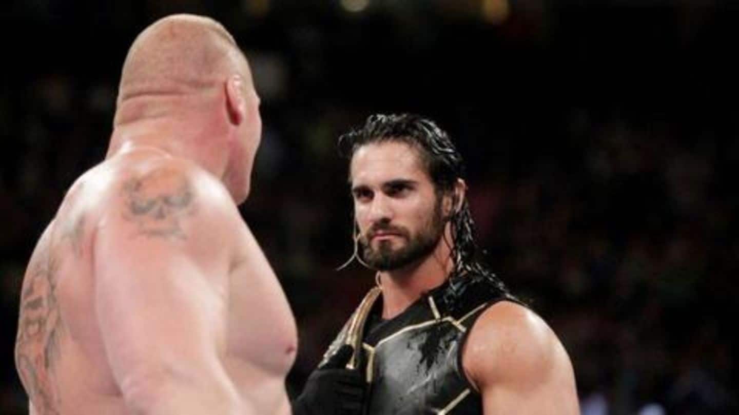 Seth Rollins has to get his hands dirty against Lesnar Seth Rollins has to get his hands dirty against Lesnar