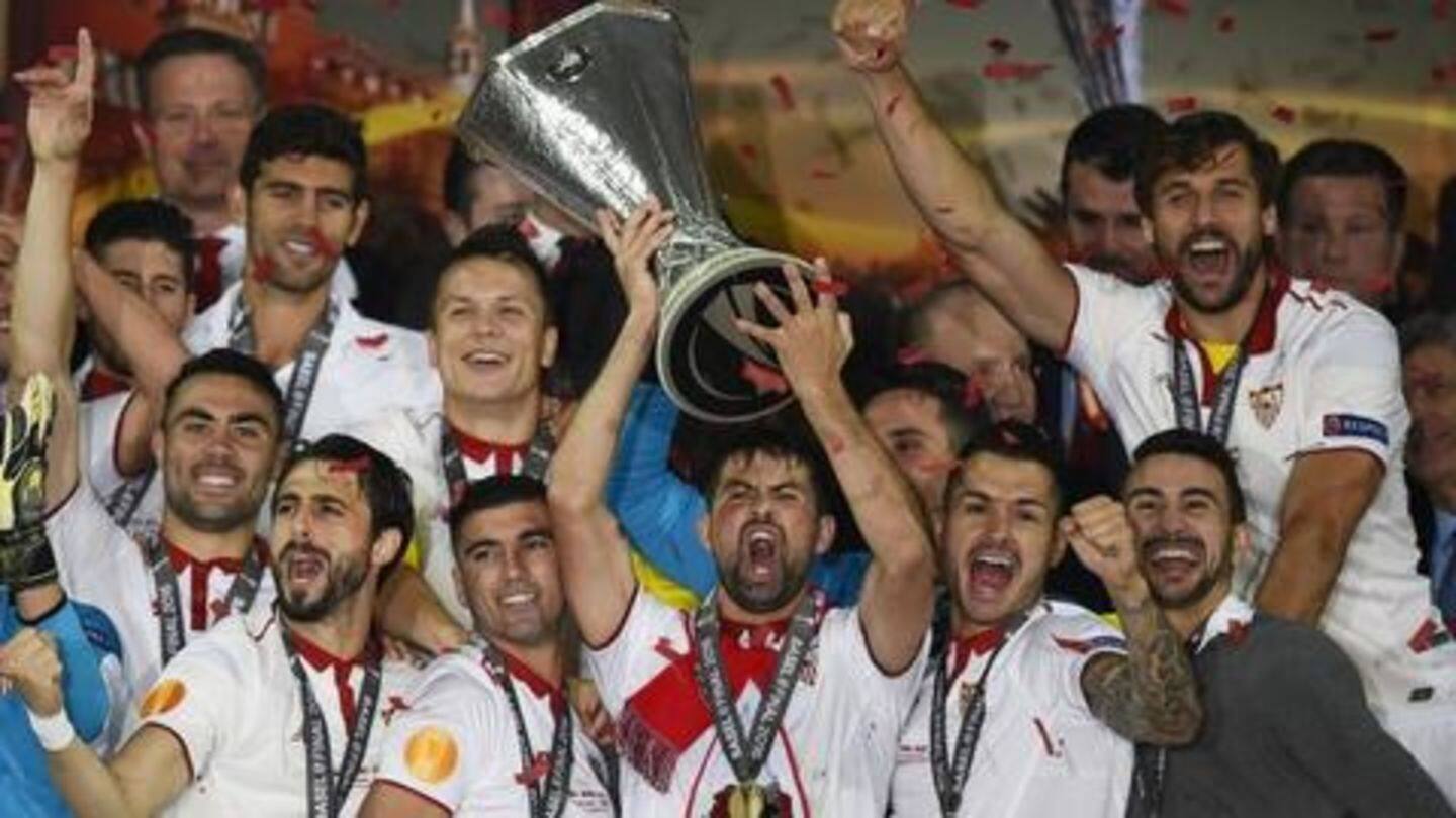Emery recalls his Sevilla defeating Liverpool in Europa League final Emery recalls his Sevilla defeating Liverpool in Europa League final