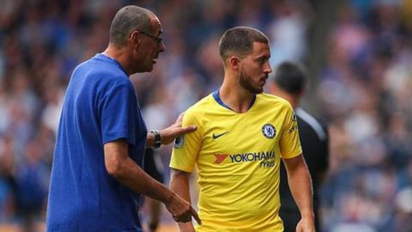 I of course want Hazard to stay: Sarri I of course want Hazard to stay: Sarri