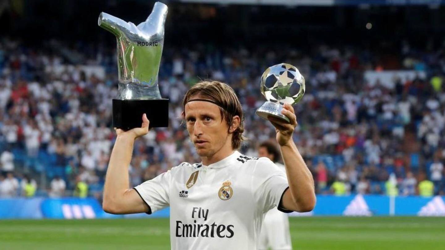 Luka Modric picks his favorite to win the Ballon d'Or