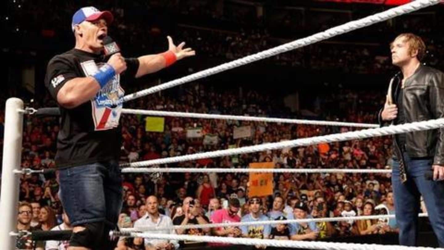 Dean Ambrose never got close with Cenation's leader Dean Ambrose never got close with Cenation's leader