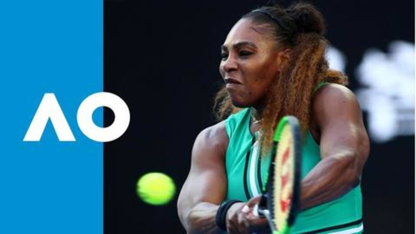 Serena Williams progresses to her 50th Grand Slam quarter-final