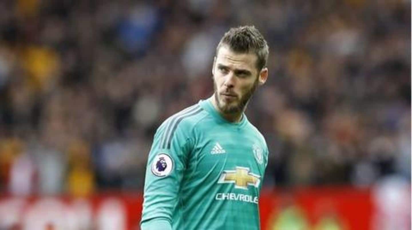 Is David de Gea not interested in continuing with United?