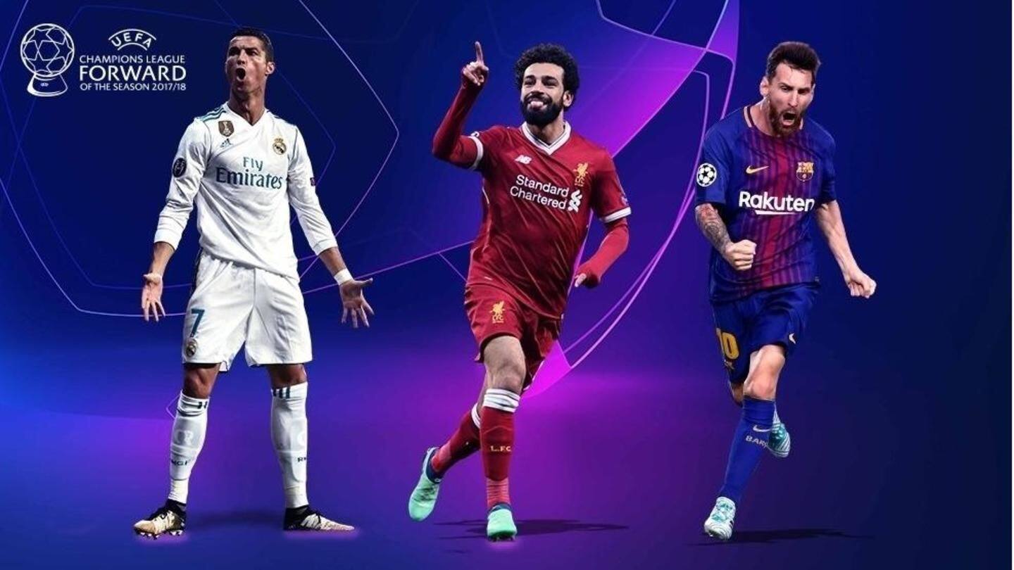 Who are the nominees for the Champions League Positional Awards?
