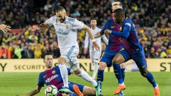 Real Madrid and Barcelona end Camp Nou match at 1-1