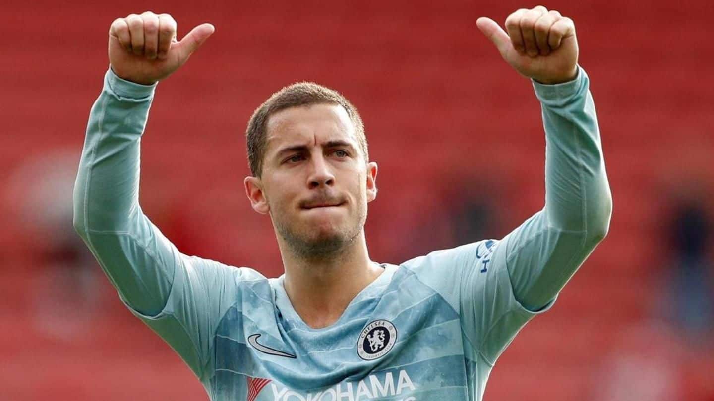 Eden Hazard has revealed his desire to join Real Madrid