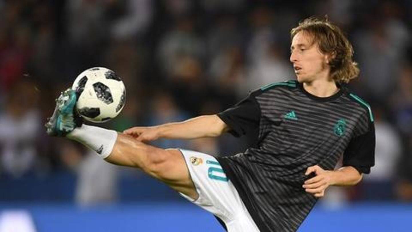Modric, the master of small spaces Modric, the master of small spaces