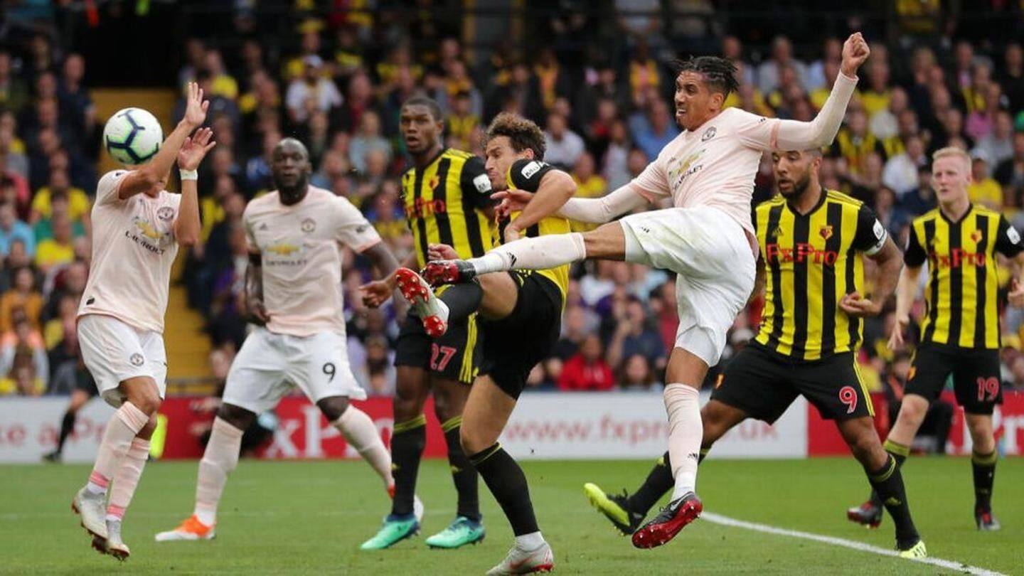 Smalling and Matic were involved in two important moments Smalling and Matic were involved in two important moments