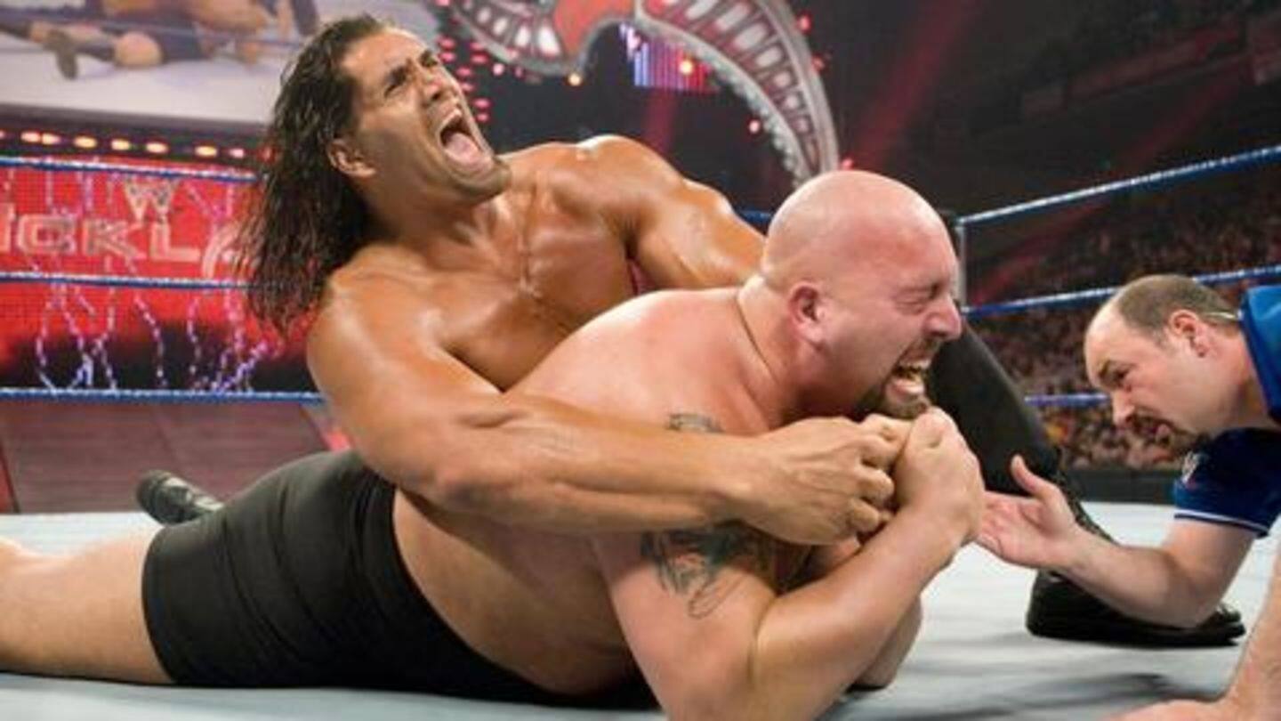 Big Show and Khali were involved in a brawl backstage! Big Show and Khali were involved in a brawl backstage!