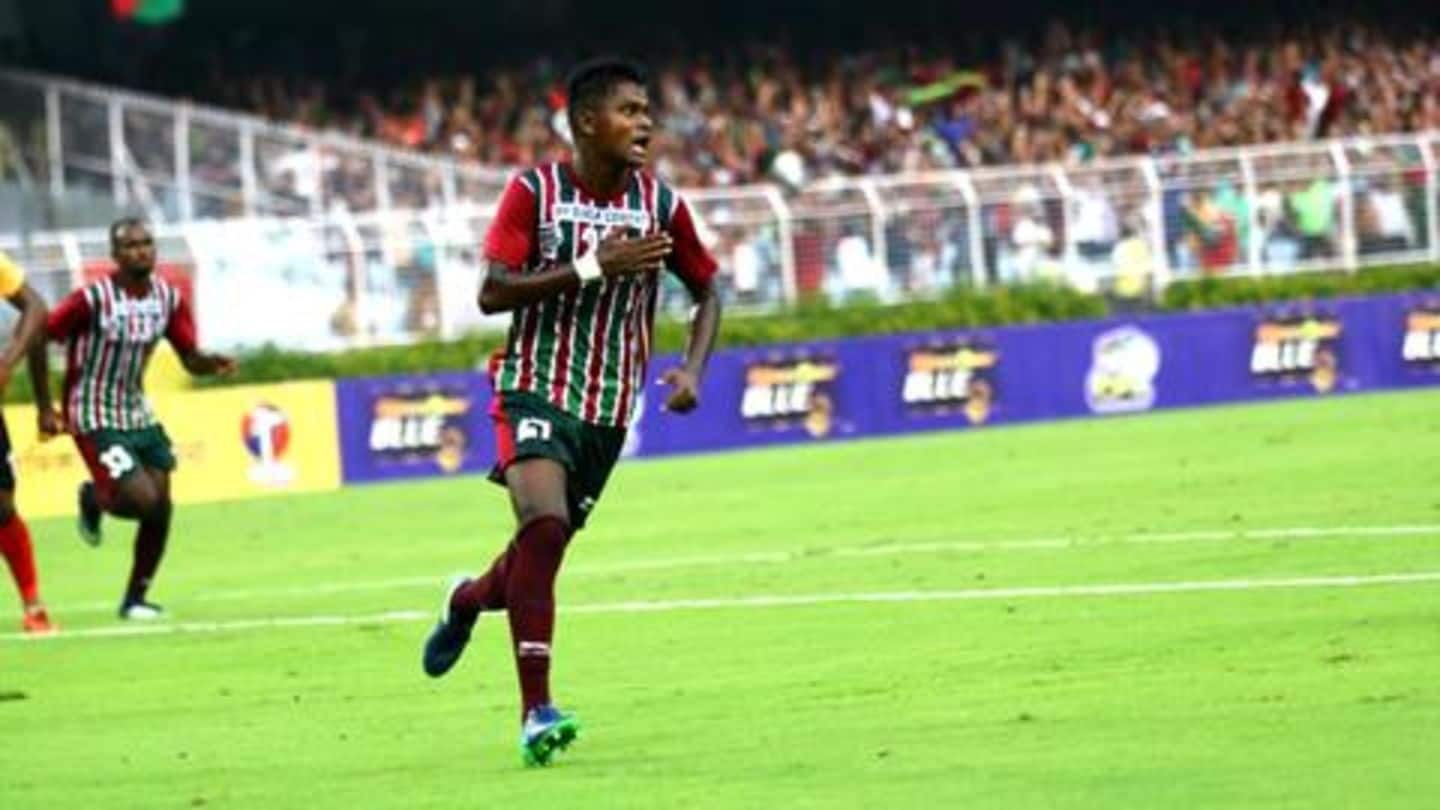 Mohun Bagan's Pintu Mahata proved his prowess last season Mohun Bagan's Pintu Mahata proved his prowess last season