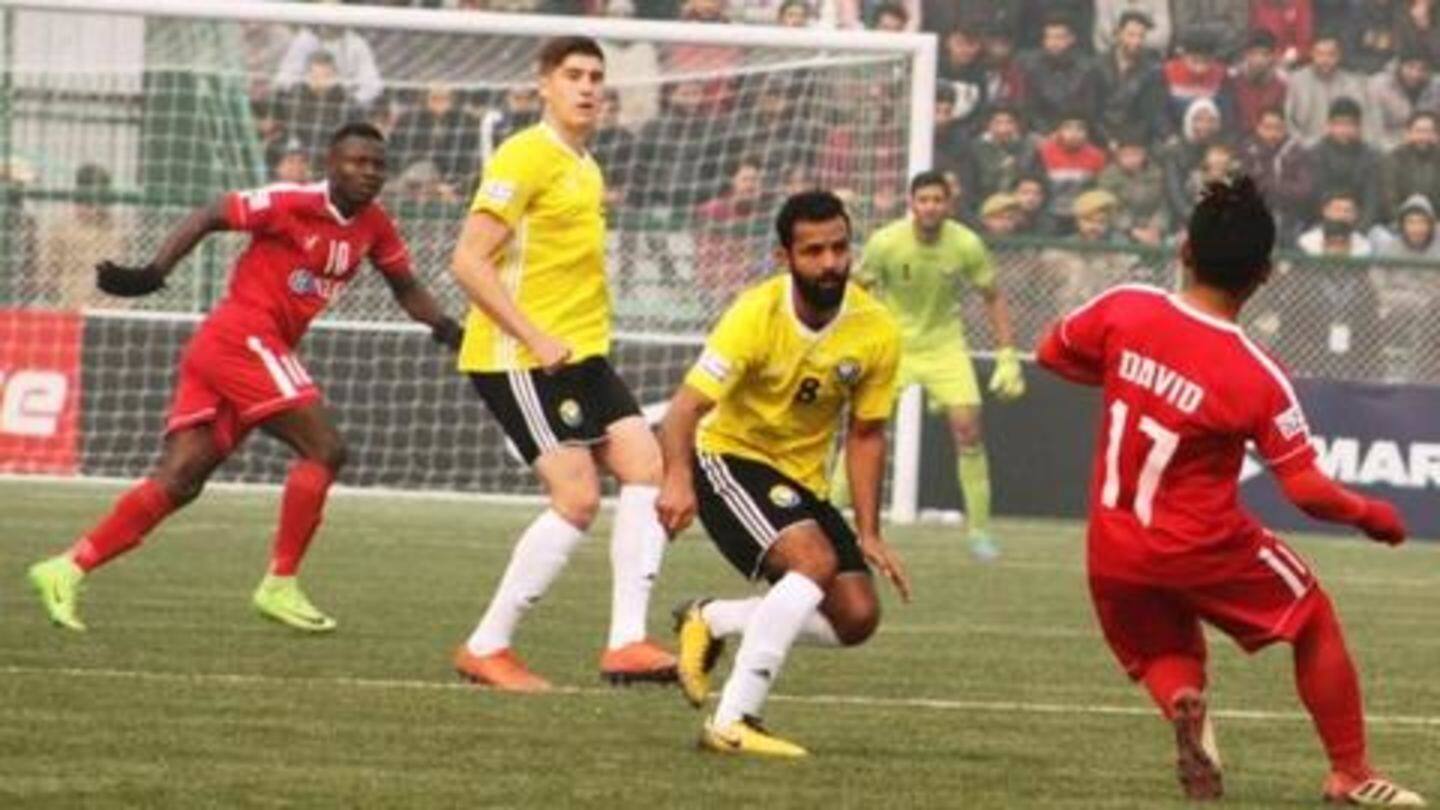 I-League debutants Real Kashmir defeat Shillong Lajong 6-1