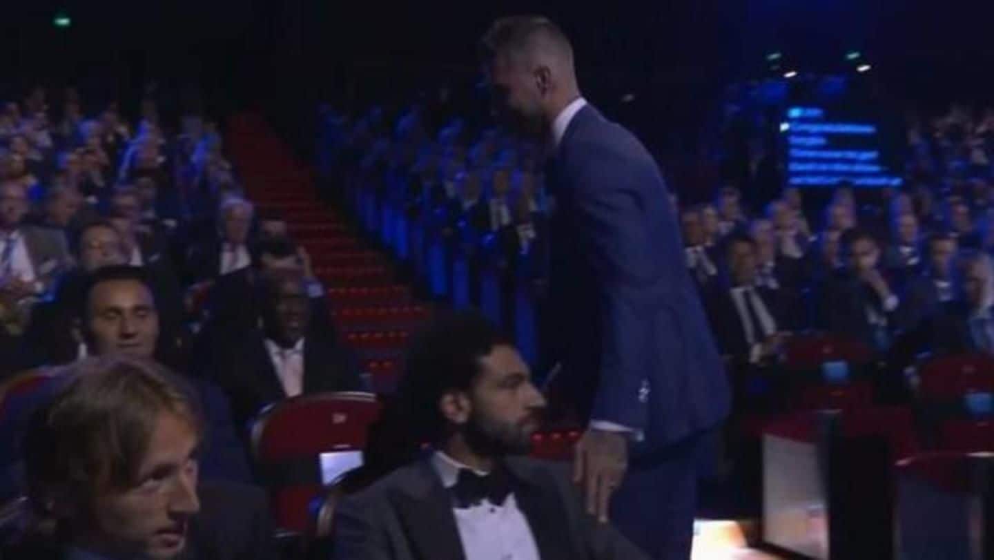 Ramos had his share of controversy during the ceremony Ramos had his share of controversy during the ceremony