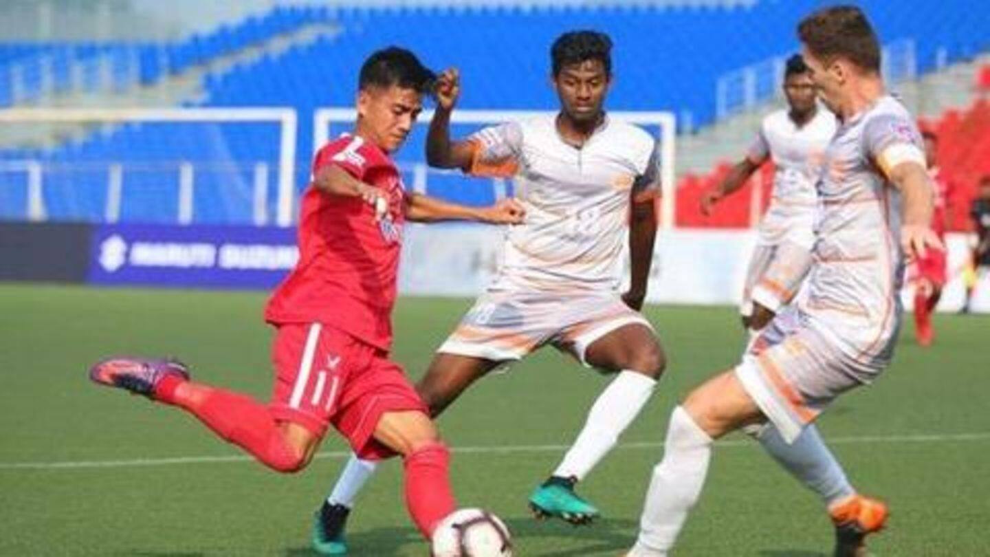 Aizawl put up an impressive fight against leaders Chennai Aizawl put up an impressive fight against leaders Chennai