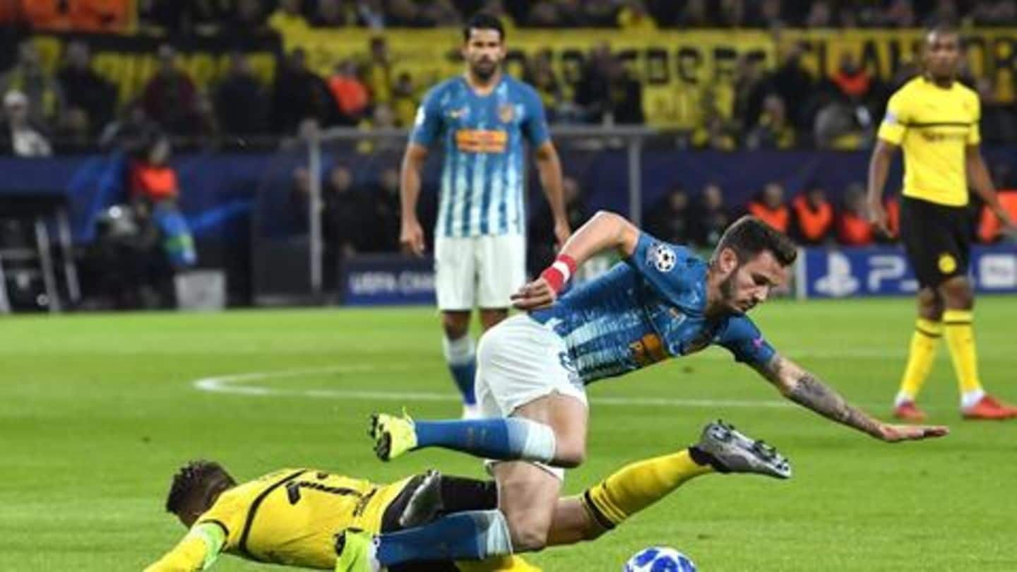 Atletico will host Dortmund tonight, how are things shaping up? Atletico will host Dortmund tonight, how are things shaping up?