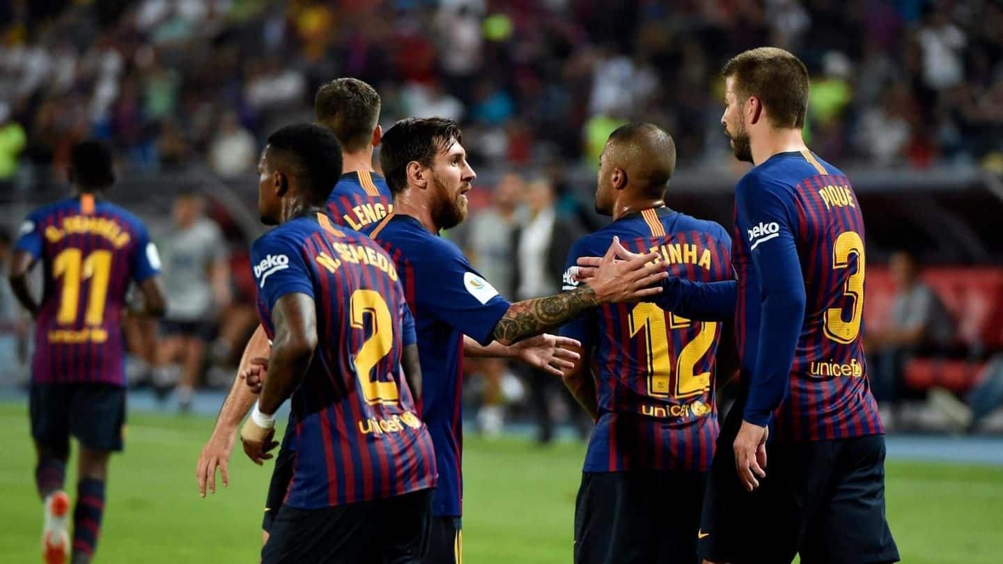 Squad analysis La Liga 2018: Barcelona