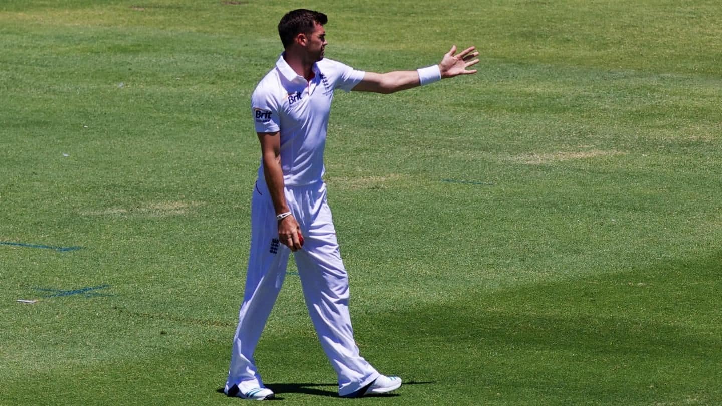 Extraordinary bowling records held by James Anderson