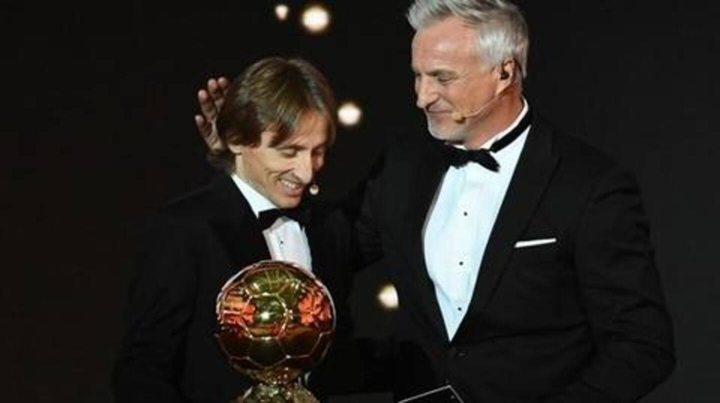 Modric winning is a positive sign for football Modric winning is a positive sign for football