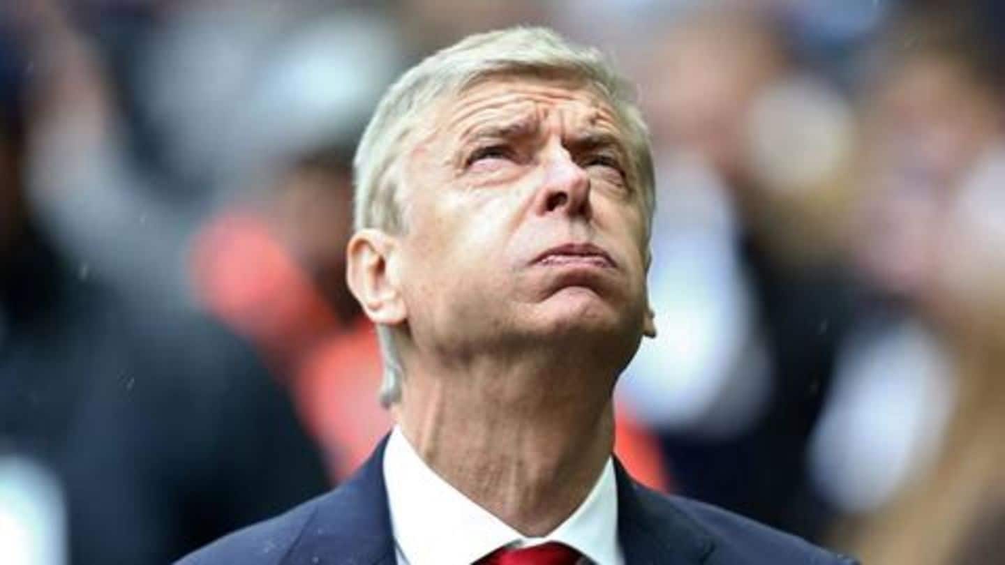 Arsene Wenger is frustrated with lack of competition in life