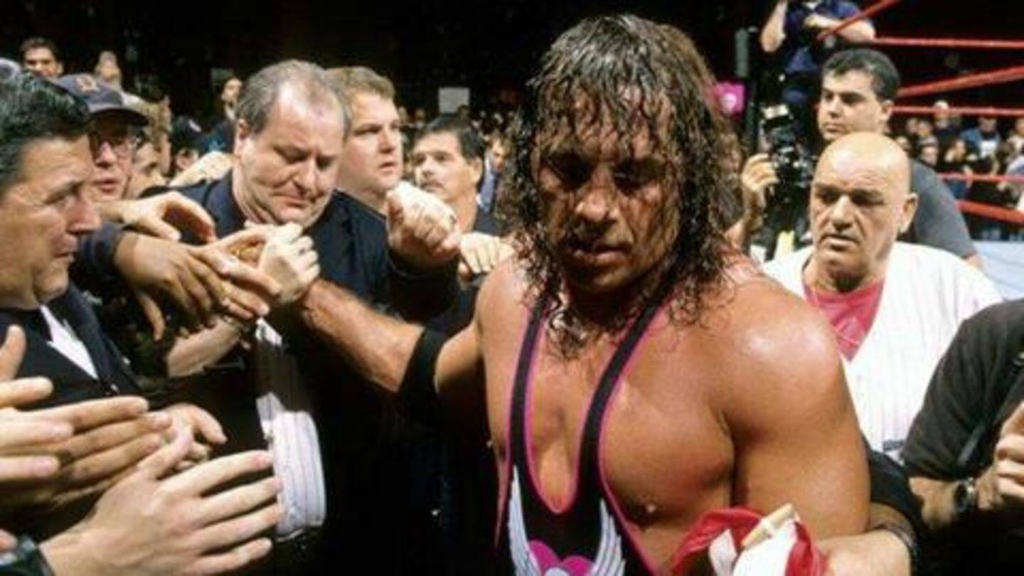 The Montreal Screwjob: McMahon betrays The Hitman The Montreal Screwjob: McMahon betrays The Hitman