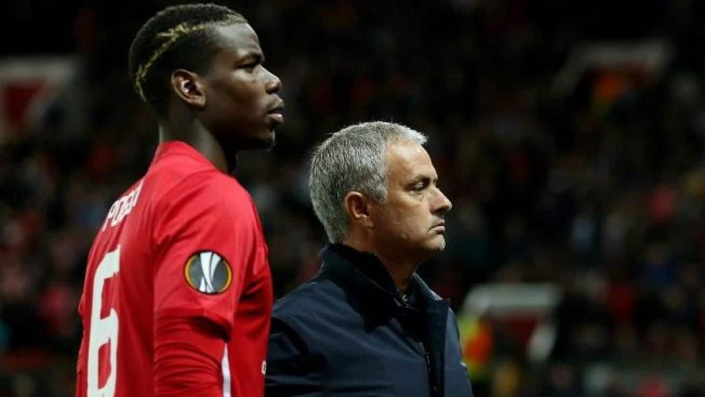 Pogba thanks Mourinho, tension finally over between them?