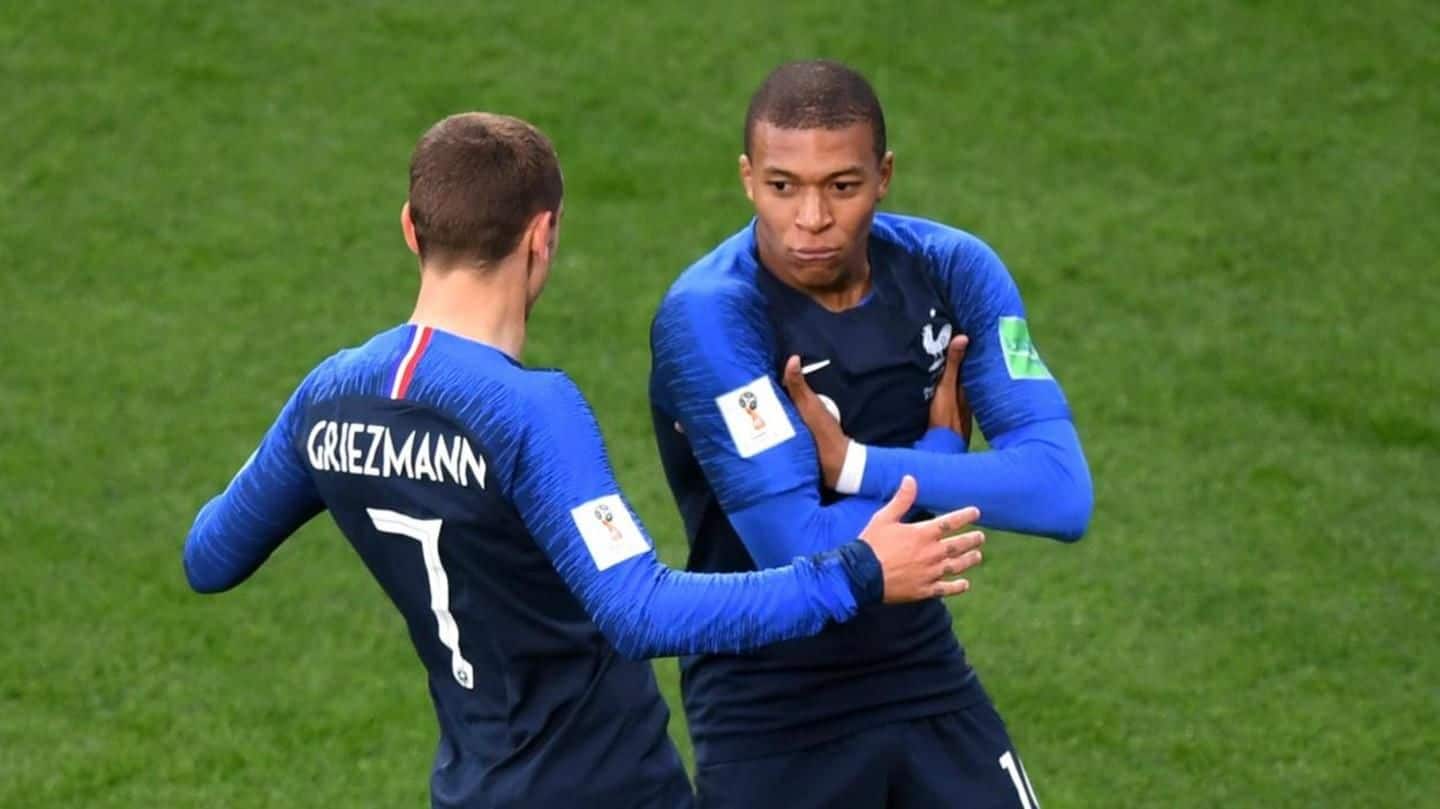 Griezmann: Mbappe reminds me of Ronaldo in his United days