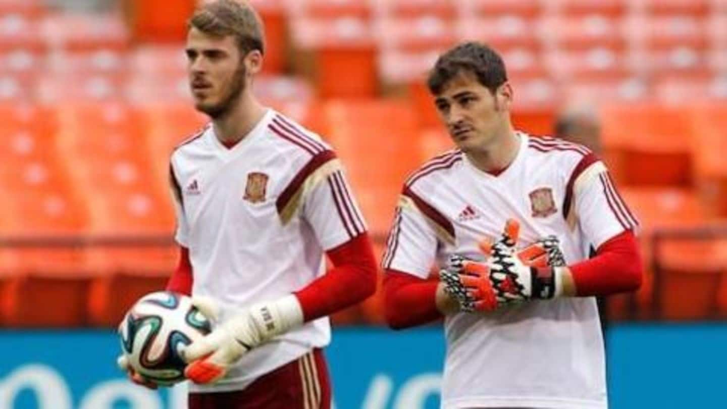 Casillas plotting to oust David de Gea from Spain: Mourinho