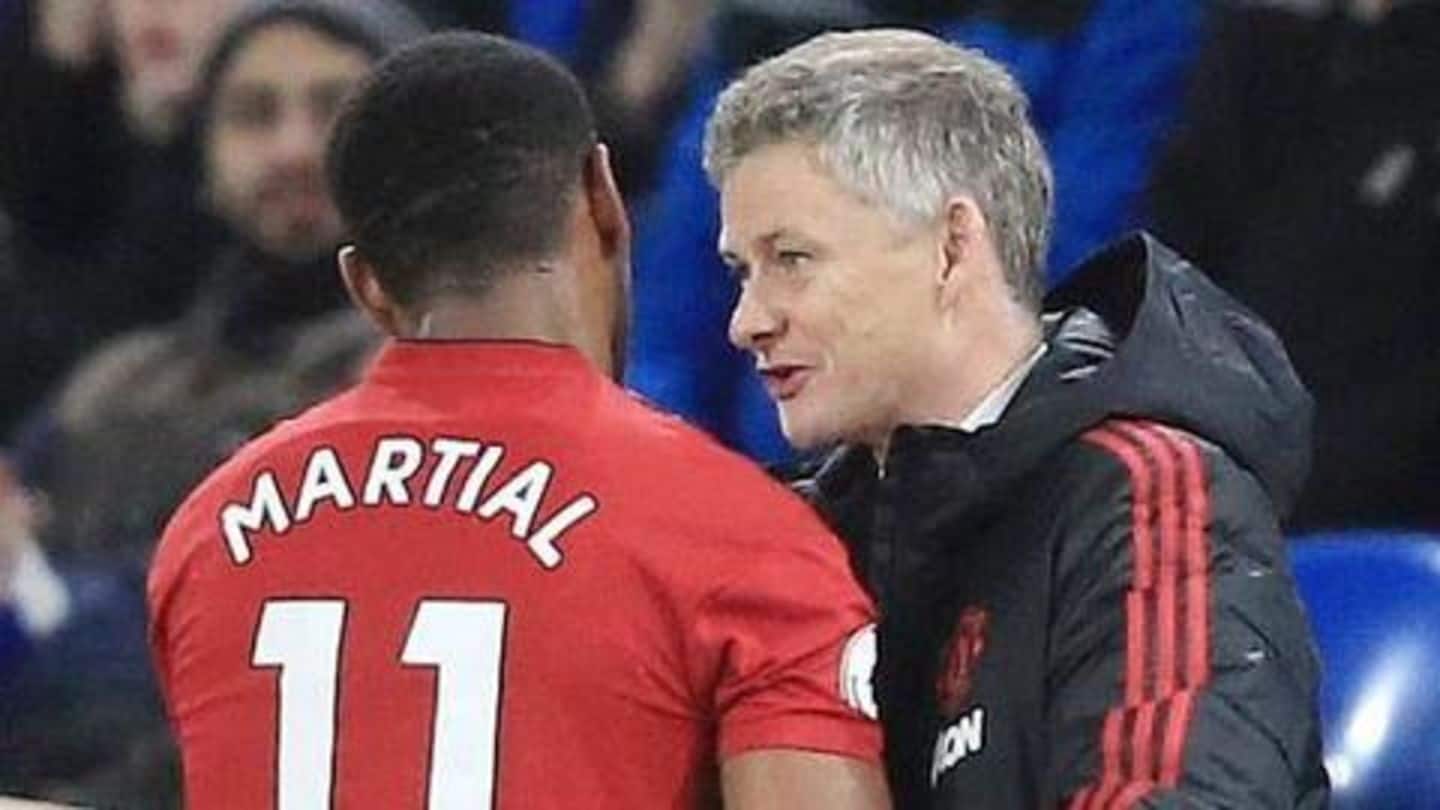Manchester United star Anthony Martial scolded by Solskjaer: Here's why