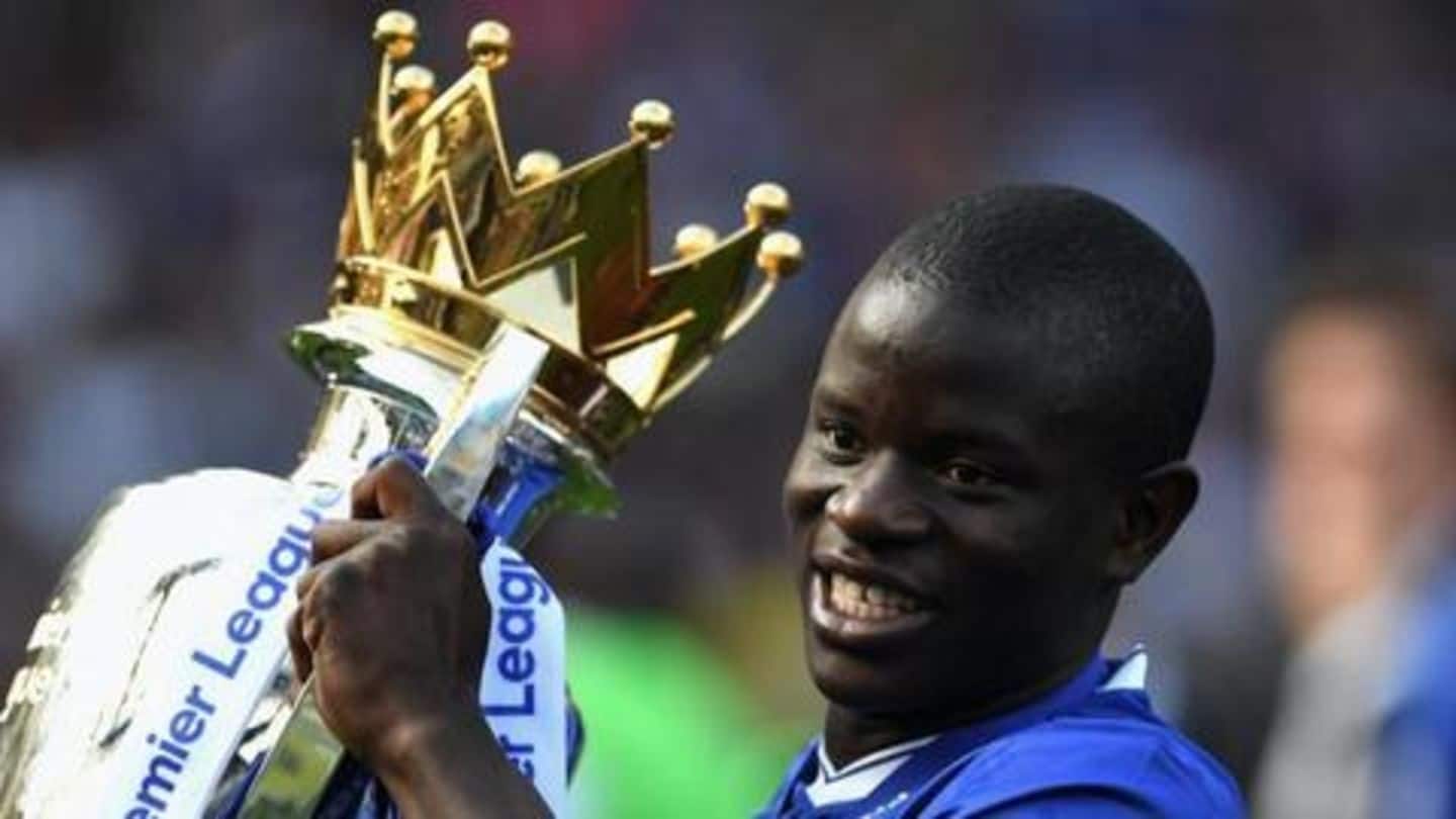 N'Golo Kante signs a deal with Chelsea till 2023