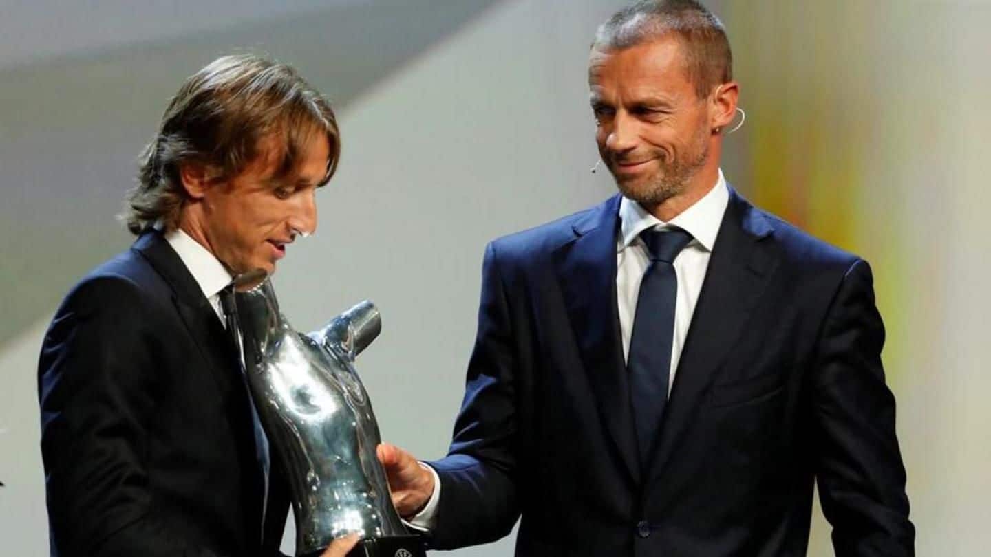 Real Madrid manager Lopetegui backs Modric to win individual prizes