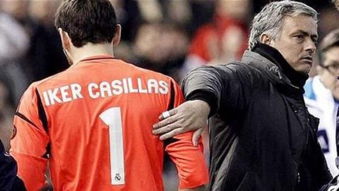 Casillas believes he should have confronted Mourinho