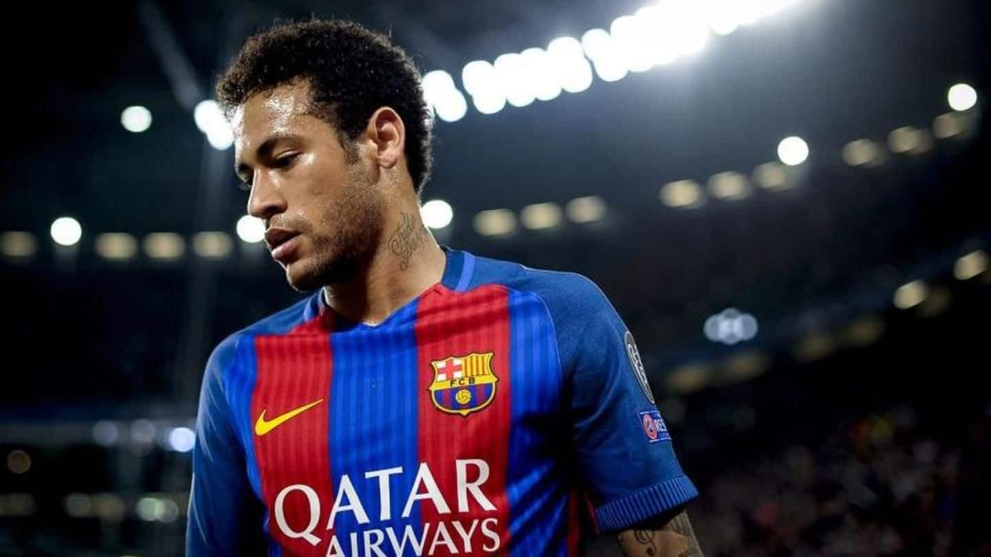 Are Barcelona discussing terms of Neymar's return?