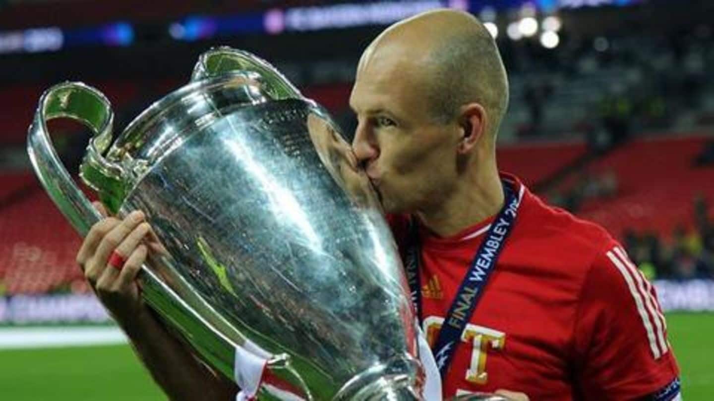 Robben's numerous achievements with Bayern Munich Robben's numerous achievements with Bayern Munich