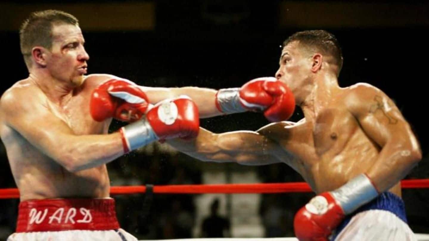 First brawl of boxing's most brutal trilogy First brawl of boxing's most brutal trilogy