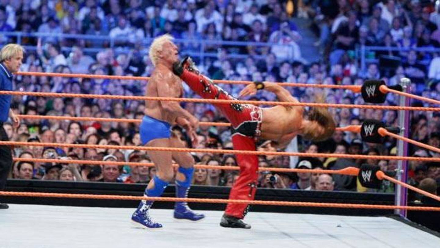HBK to Ric Flair: 'I'm sorry. I love you' HBK to Ric Flair: 'I'm sorry. I love you'