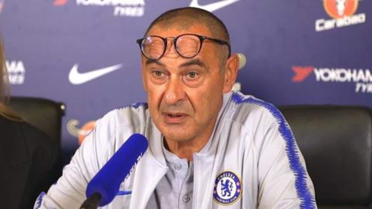 Sarri criticizes Kante's role in squad, gets support from Willian