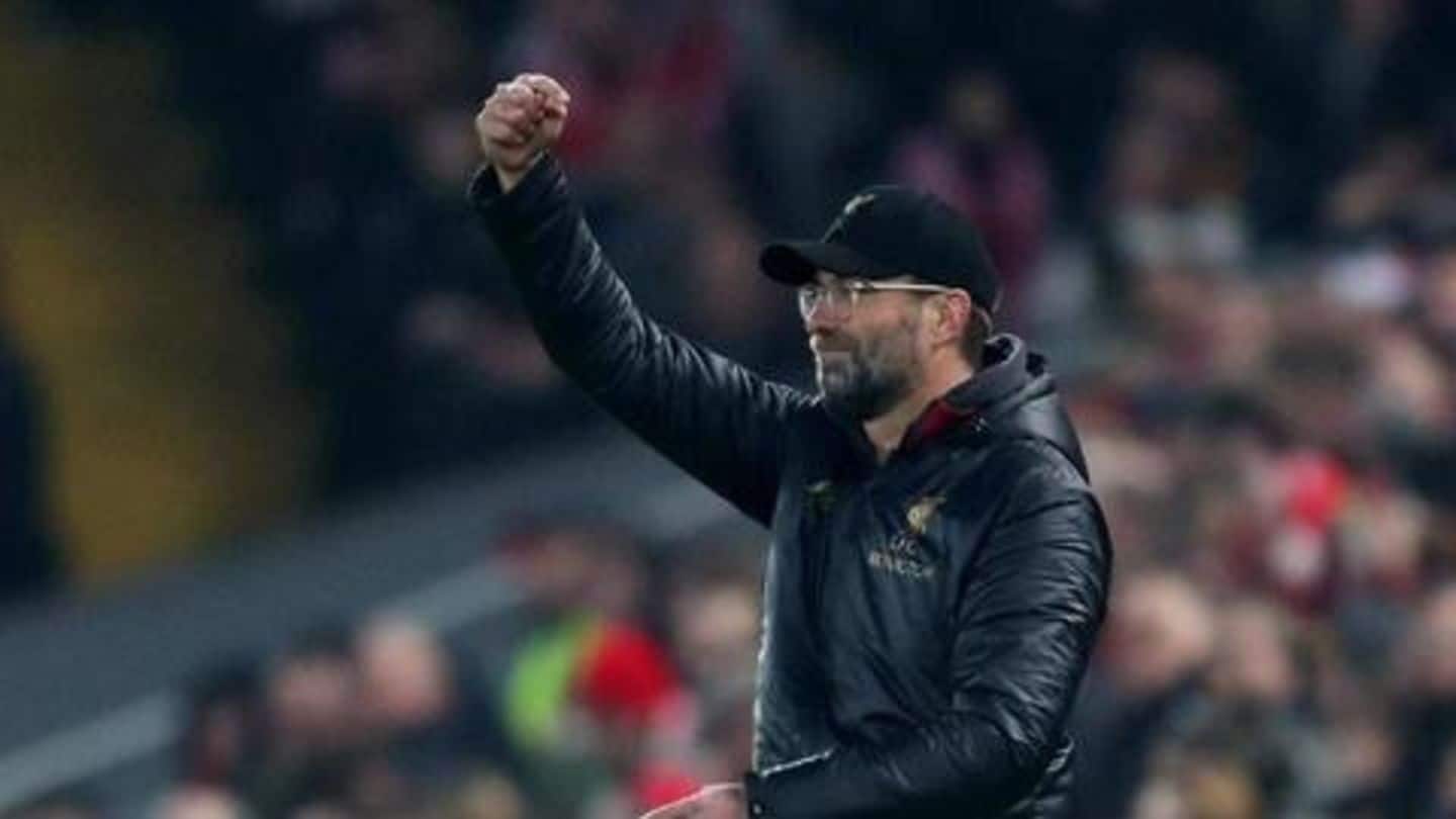 "Nothing to moan about": Klopp sums up Liverpool's unbeaten run