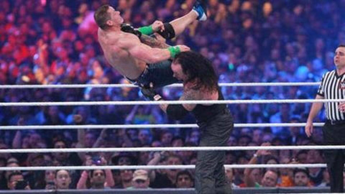 The Undertaker could face John Cena for his last match The Undertaker could face John Cena for his last match
