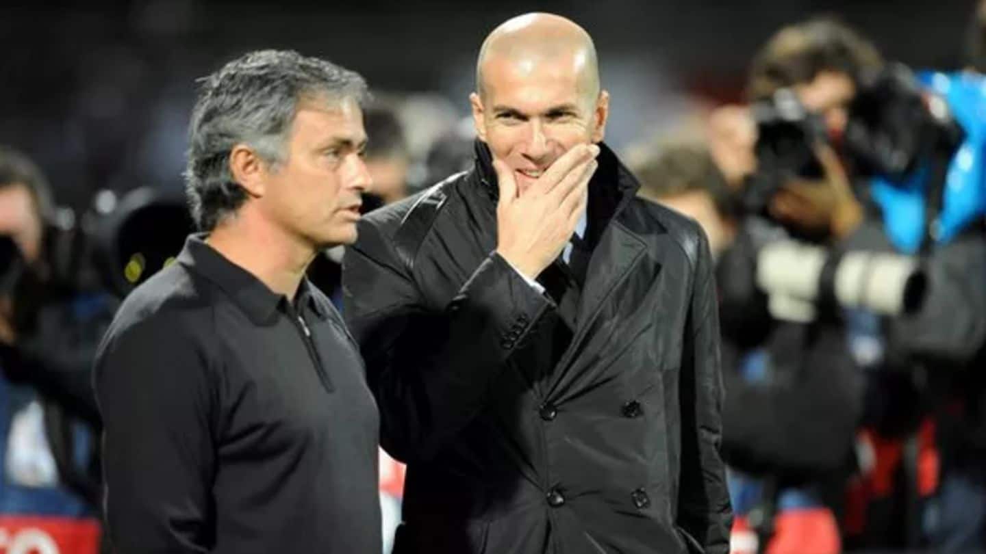 Zinedine Zidane calls Jose Mourinho amid rumors of replacement