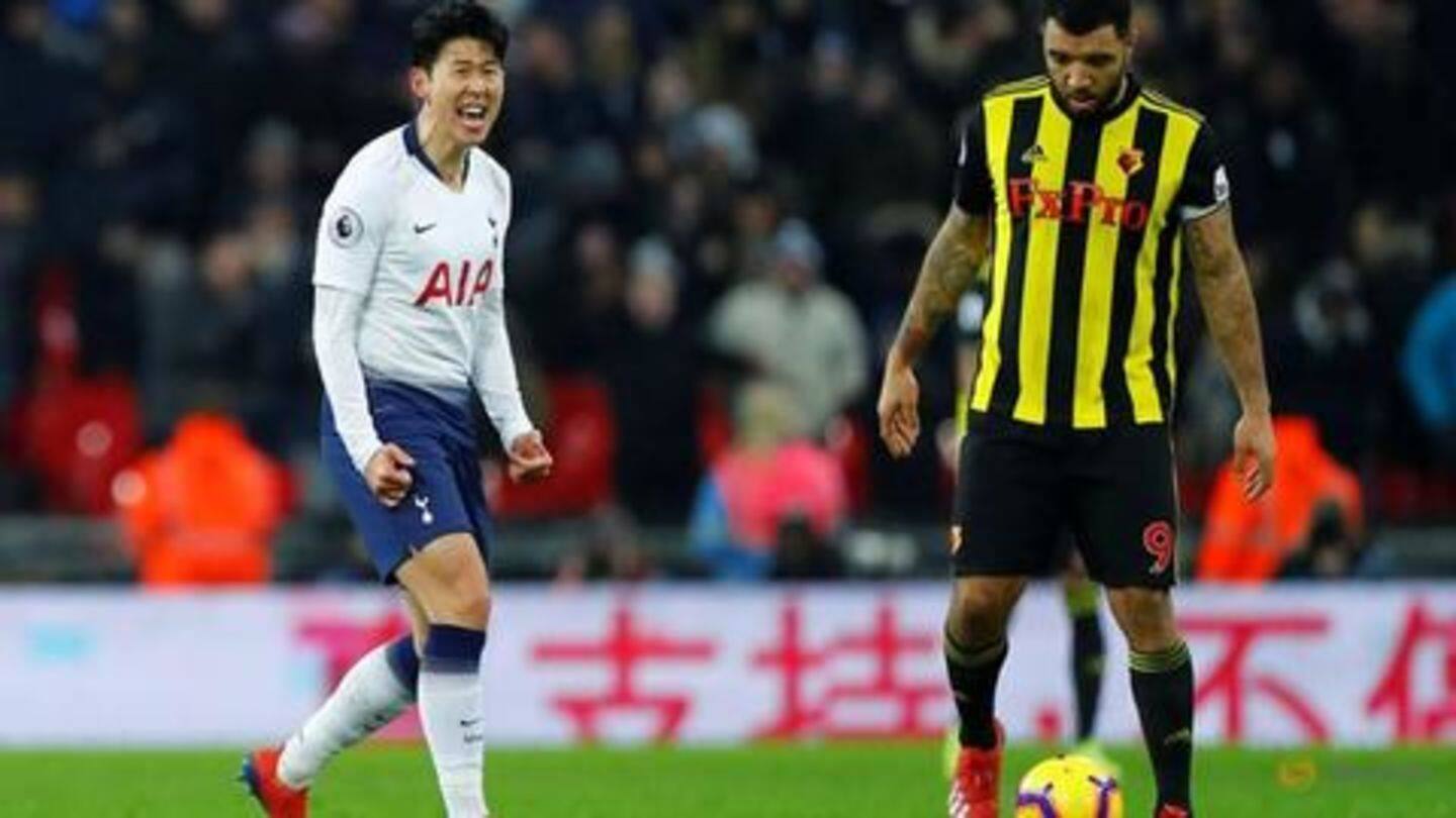 Tottenham have kept their hopes alive with a 2-1 win Tottenham have kept their hopes alive with a 2-1 win