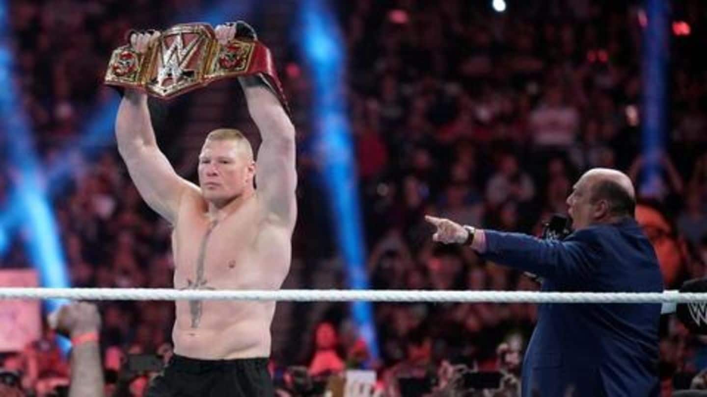 Five biggest controversies of Brock Lesnar