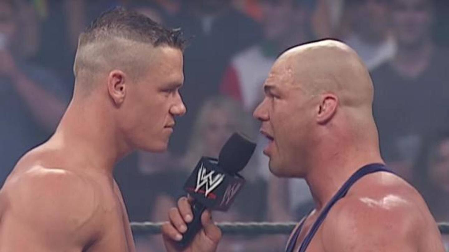 Debut of the new face of WWE: John Cena Debut of the new face of WWE: John Cena