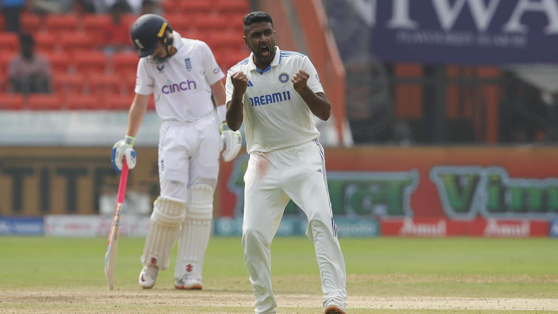 Ravichandran Ashwin becomes second-fastest bowler to complete 500 Test wickets