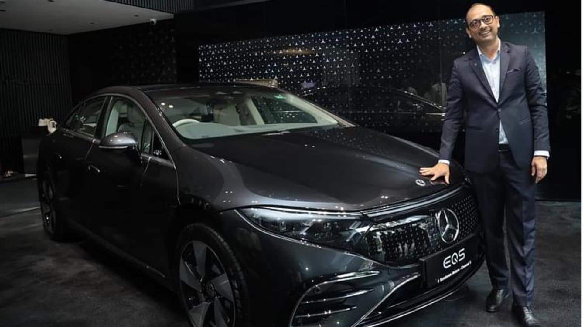 Mercedes-Benz EQS 580 'Celebration Edition' launched in India at ₹1.3cr Mercedes-Benz EQS 580 'Celebration Edition' launched in India at ₹1.3cr