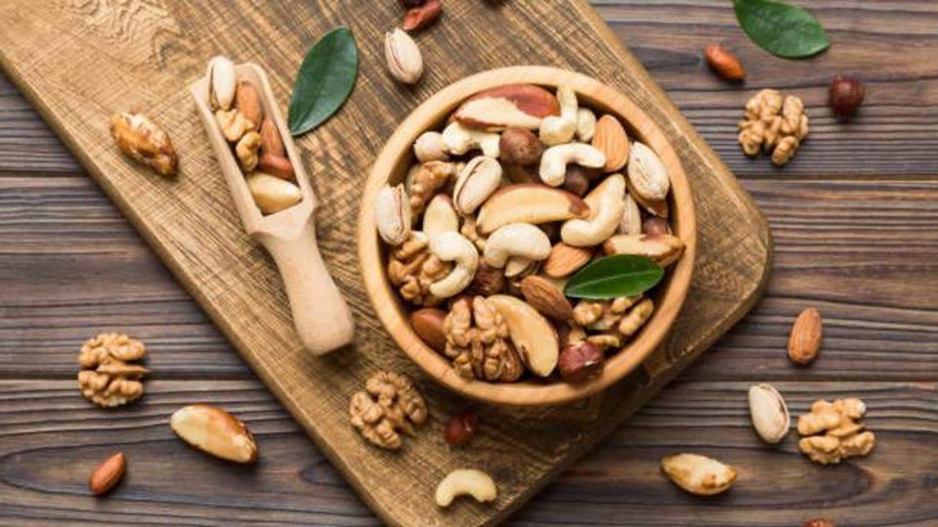 Add crunch to vegetarian meals with these nuts