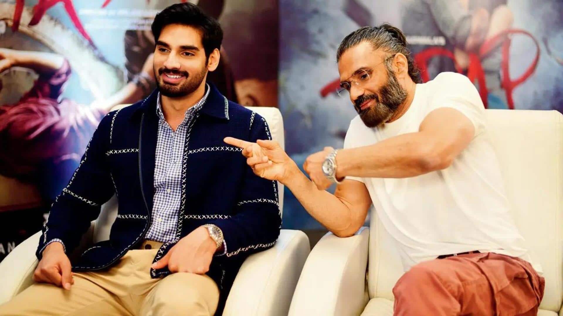 Ahan Shetty celebrates father's legacy with 'Border 2'