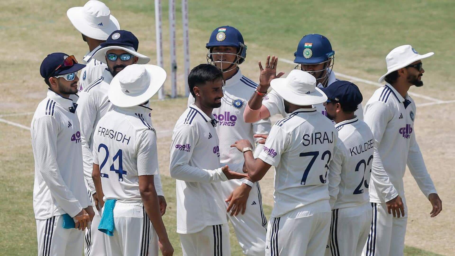 Manav Suthar spins India to Test win against Afghanistan: Stats