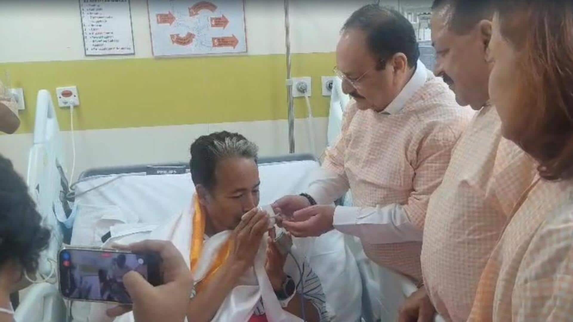 Ministers broke trust, released pictures of me ending fast: Wangchuk