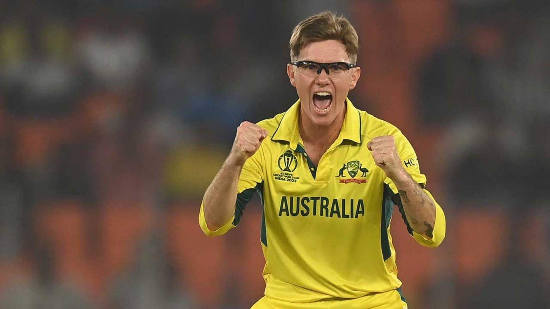 Adam Zampa becomes second Australian spinner with 200 ODI wickets