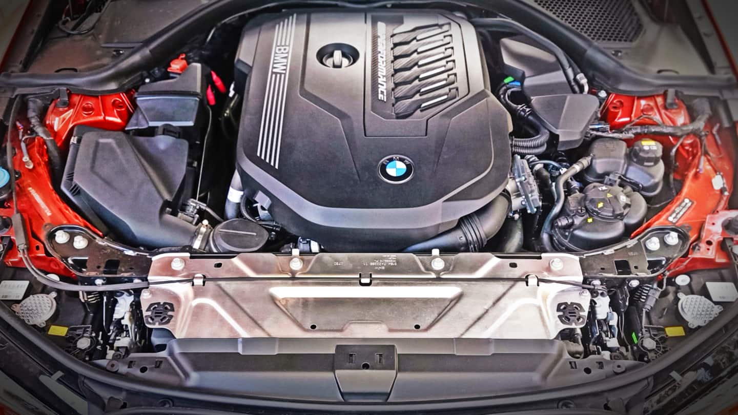 The turbo-petrol motor develops 387hp of power The turbo-petrol motor develops 387hp of power