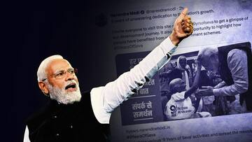 'Will keep working harder': Modi as his government turns 9 